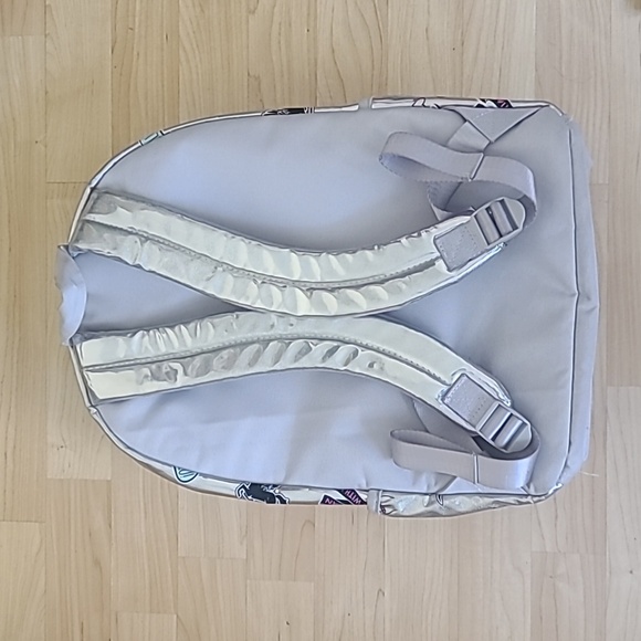 Justice Girls Backpack Bookbag Holo Sticker Silver 16"×12" - Picture 3 of 10